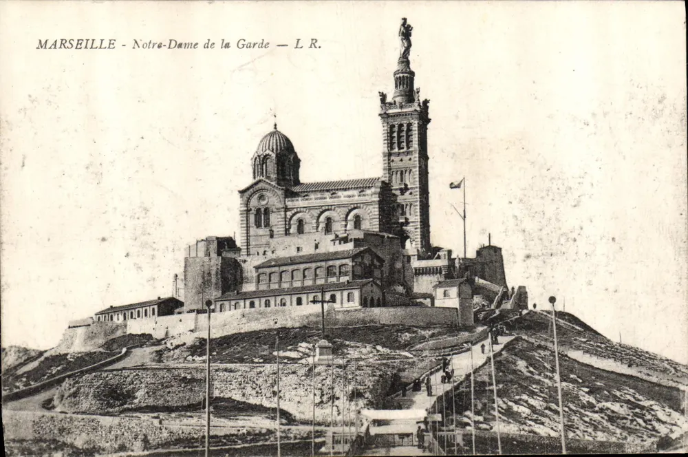 Marseille - Notre-Dame de la Garde — L.R. - Frente