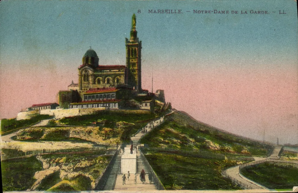 Marseille — Notre-Dame de la Garde — LL - Frente