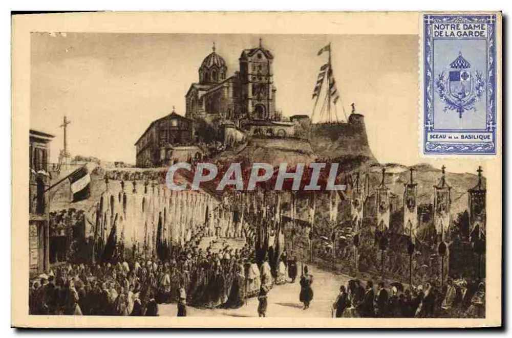 Notre-Dame de la Garde — Basilique — Édition spéciale de la Basilique - Recto