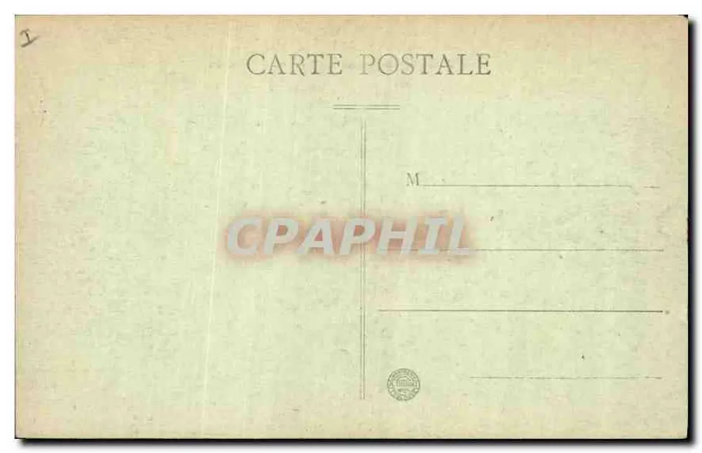 Das pittoreske Cantal — Schloss Saillant (16. Jahrhundert) — Serie 857 - Rückseite