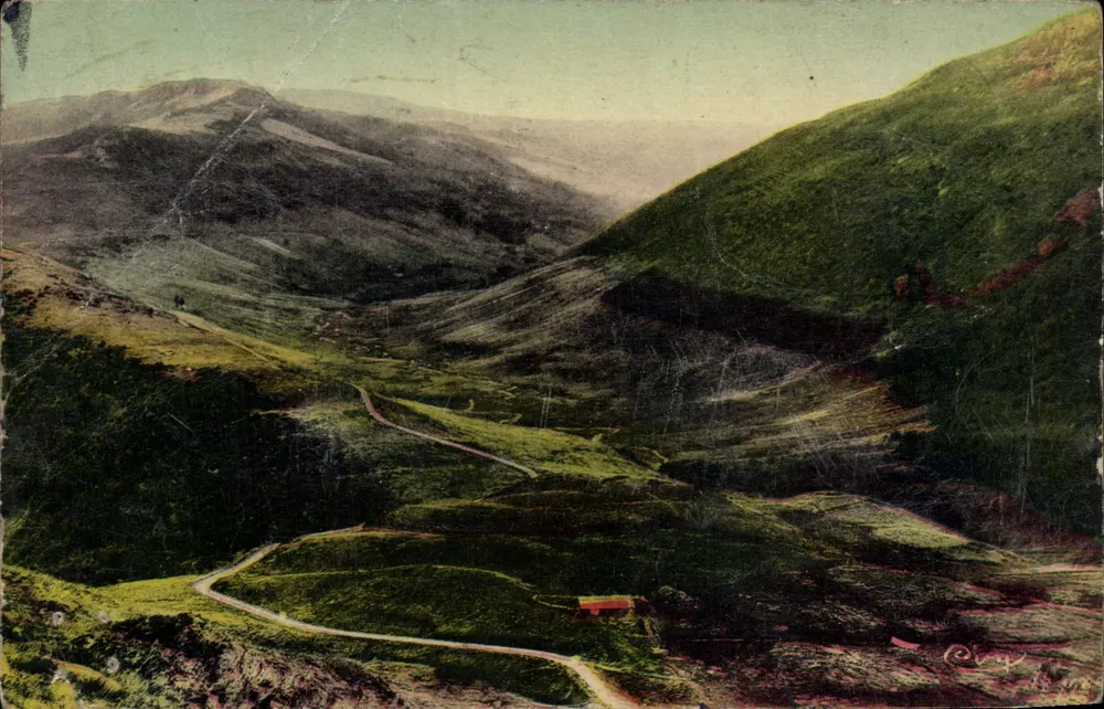 Der pittoreske Cantal — Route du Puy-Mary - Vallée de Dienne — Verlag nicht sichtbar - Vorderseite