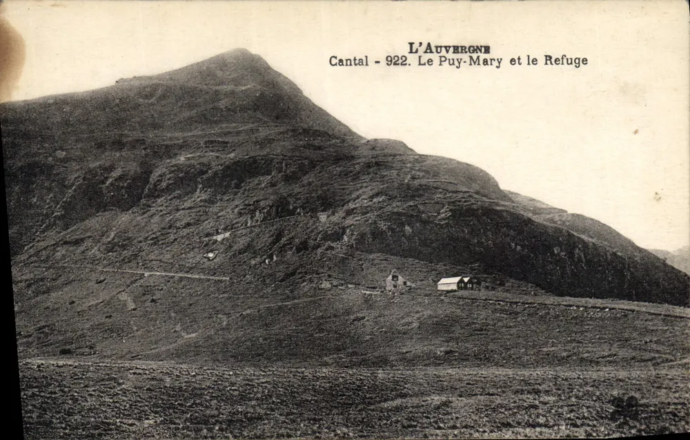 Le Puy-Mary und das Refuge — Auvergne, Cantal - 922 - Vorderseite