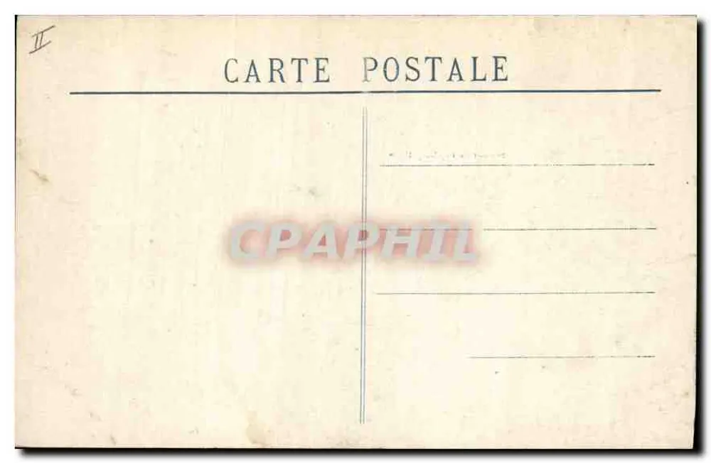 Puy-Mary — Blick auf den Gipfel von der Straße am Pas de Peyrol — Verlag Tournais Malteaux, Cuvette, Verlag, Aurillac - Rückseite