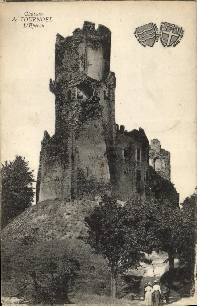 टर्नेल के किला — ले एपेरॉन — ला रोच — डी ऑब्री डी टर्नेल 1599-1932 - आगे