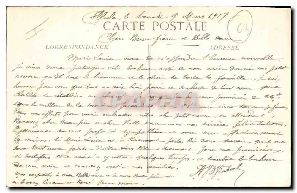 Schloss Tournoël — Ehemaliges Lehen der Grafen von Auvergne — Verleger V.D.C. Nr. 403 - Rückseite