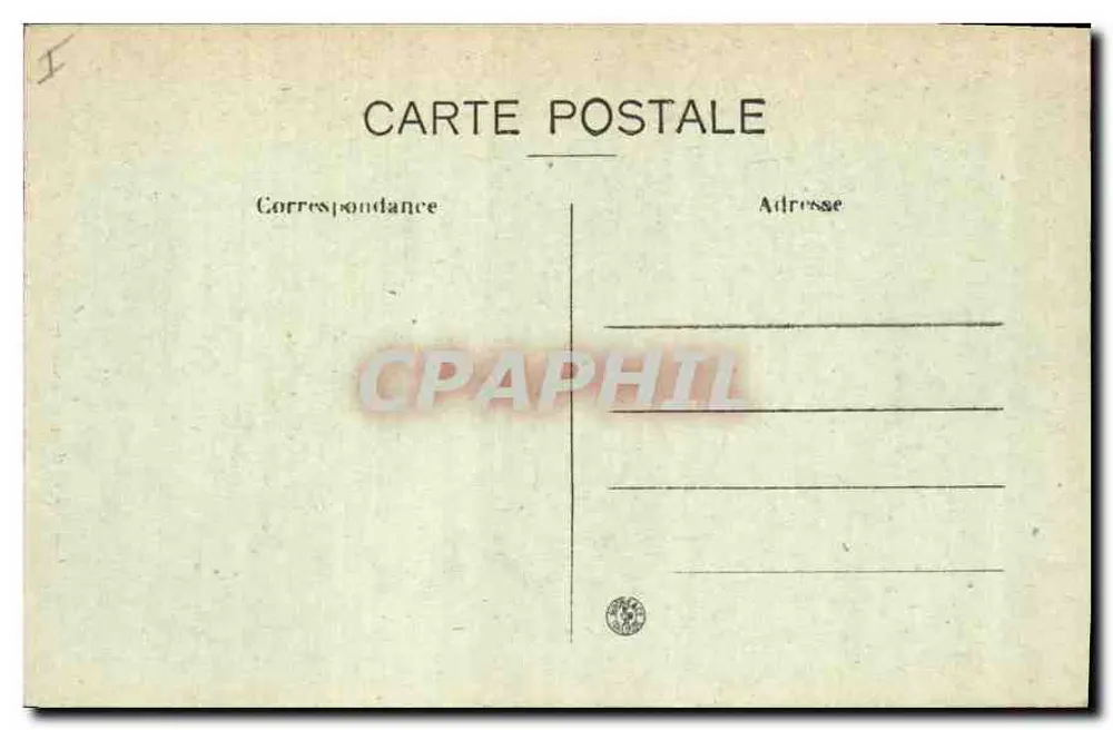 Castelo de TOURNOEL — Porta de Entrada — Editor V.D.C. - Verso