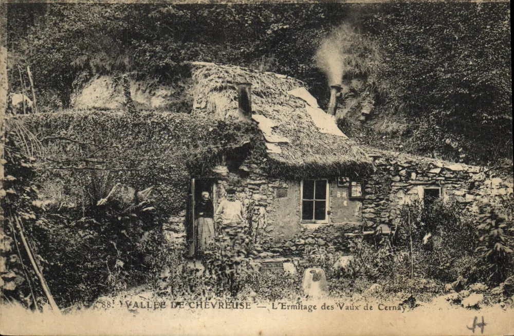 Tal der Chevreuse — Das Hermitage der Vaux de Cernay - Vorderseite