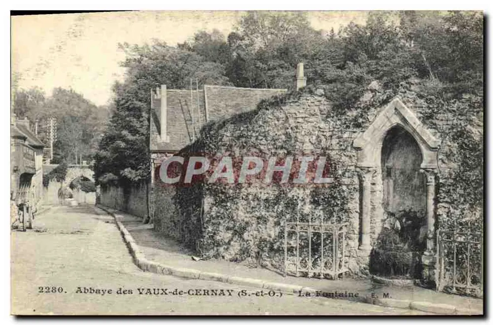 Abtei VAUX-de-CERNAY (S.-et-O.) — Die Fontäne — E.M. n°2280 - Vorderseite
