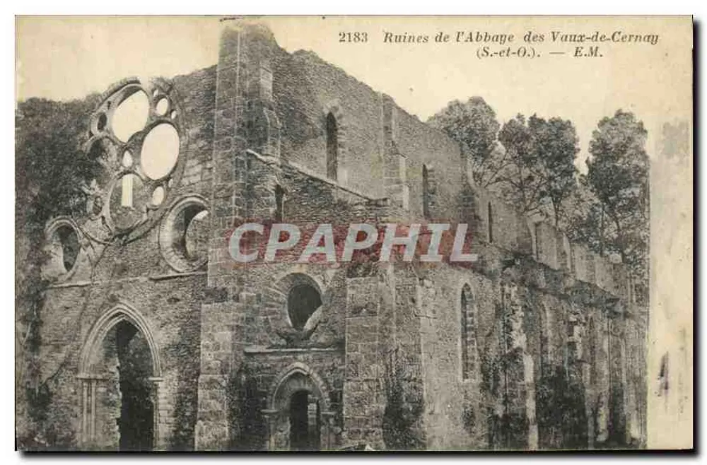 Ruinen der Abtei Vaux-de-Cernay — (S.-et-O.) — E.M. — n° 2183 - Vorderseite