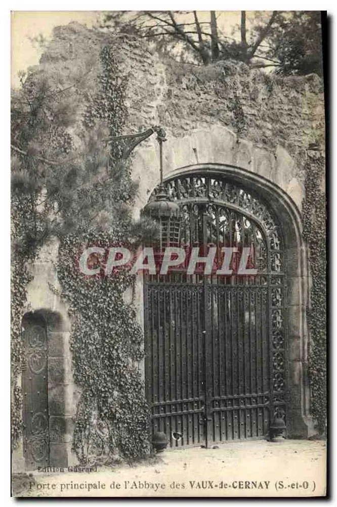 Haupttor der Abtei VAUX-de-CERNAY (S.-et-O) — Edition Giscard - Vorderseite