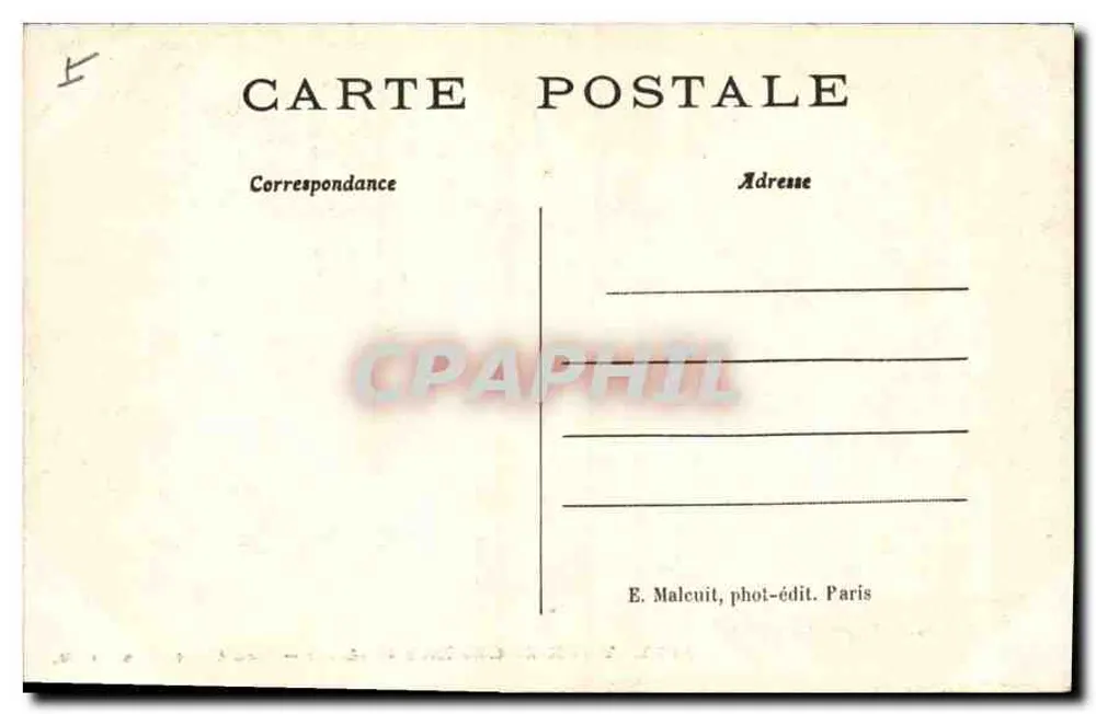 Vaux-de-Cernay (S.-&-O) — As Cataratas — E. M. - Verso
