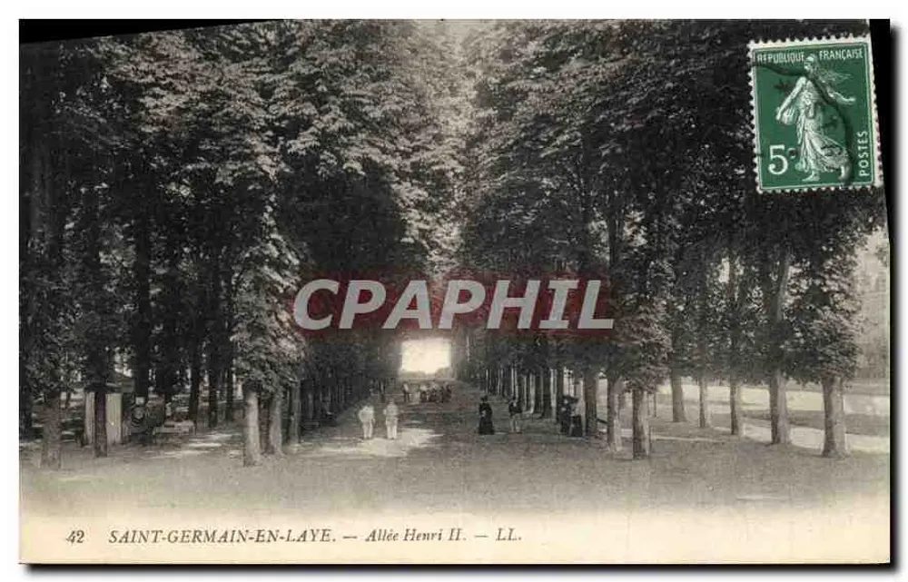 Saint-Germain-en-Laye — Avenida Henri II — LL. - Frente