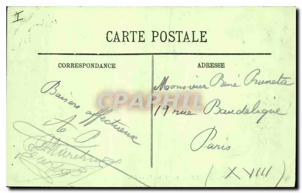 Saint-Germain-en-Laye — Avenida Henri II — LL. - Verso