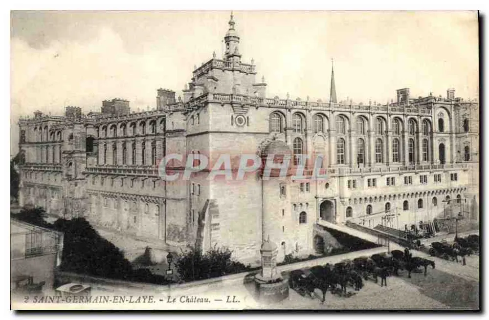 Saint-Germain-en-Laye — O Castelo — LL. - Frente