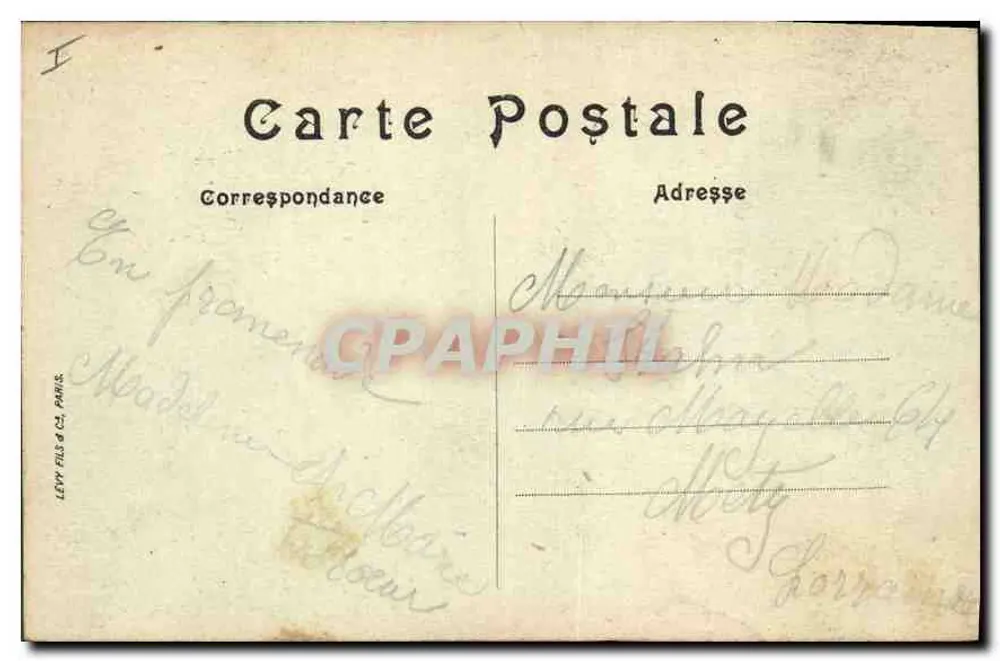 Saint-Germain-en-Laye — O Castelo — LL - Verso