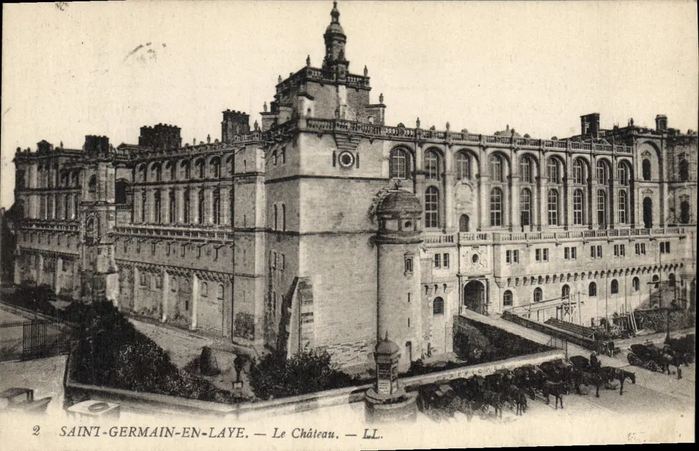 Saint-Germain-en-Laye — O Castelo — LL. - Frente
