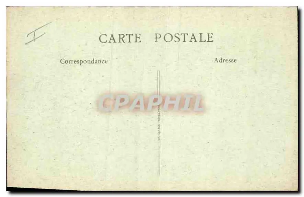 Savoie — Um Chambéry — Das Maison des Charmettes — Verlag: L. Lévy, Nr. 61 - Rückseite