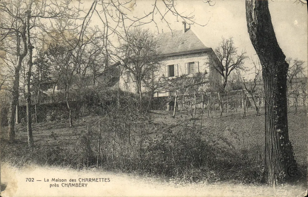 A Casa das Charmettes perto de Chambéry — editor C. F. n°702 - Frente