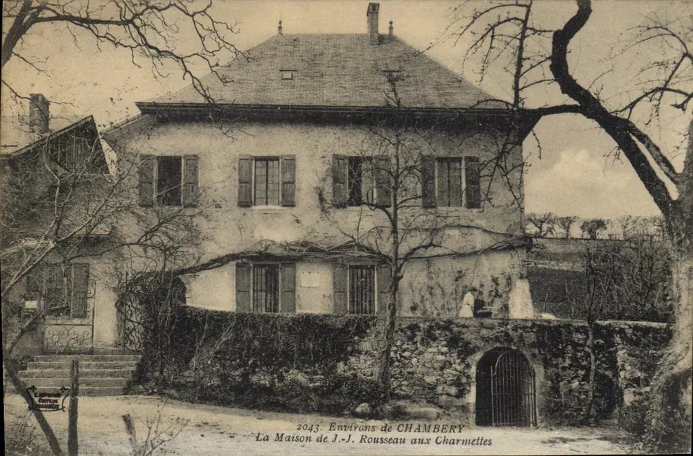 Das Haus von J.-J. Rousseau in den Charmelles — Umgebung von CHAMBERY — Ausgabe 2043 - Vorderseite
