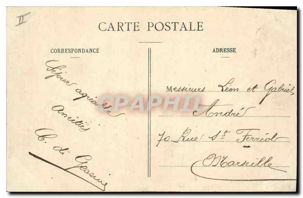 Les Charmettes — Quarto de J.-J. Rousseau — E. Reynaud, Editor, Chambray - Verso