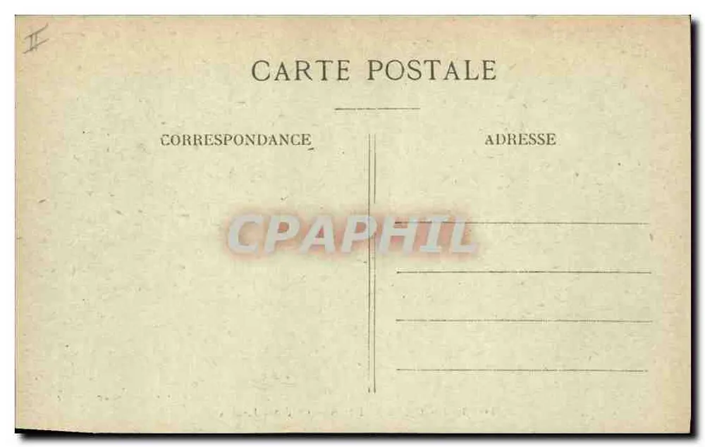 Les Charmettes — Côté des Jardins — Coll. L. Grimal, Chambeay - Verso