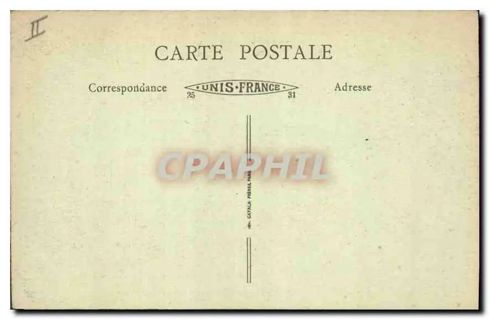 Das Maison des Charmettes — Umgebung von Chambéry — B.P. 'Luz' - Rückseite