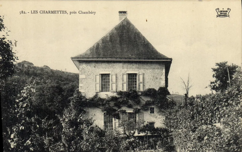 LES CHARMETTES, perto de Chambéry — editor L. Neymala, Chambéry, n° 582 - Frente