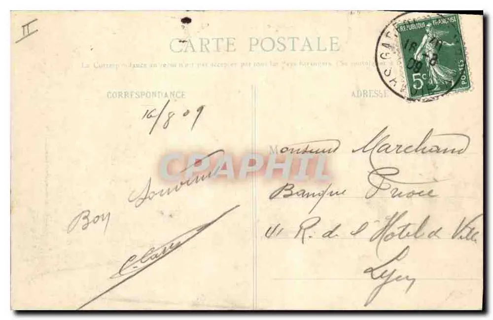 Les Charmettes — Environs de CHAMBERY — Editor L. Reynaud, n°2042 - Verso