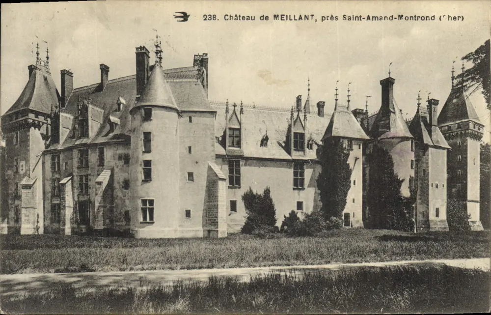 Schloss Meillant — nahe Saint-Amand-Montrond (Cher) — anonymer Verlag, Nr. 238 - Vorderseite