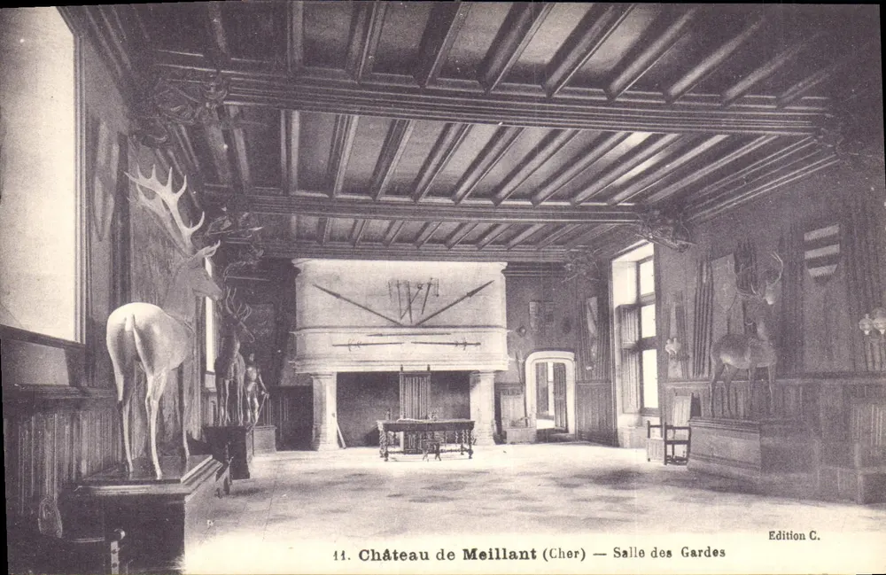 Schloss Meillant (Cher) — Wachzimmer — Edition C. - Vorderseite