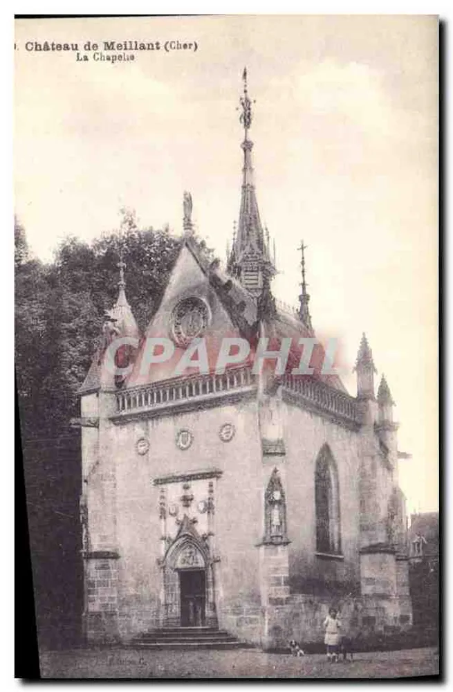 Castelo de Meillant (Cher) — A Capela — Ink Phot. à Tournai, Tousout. - Frente