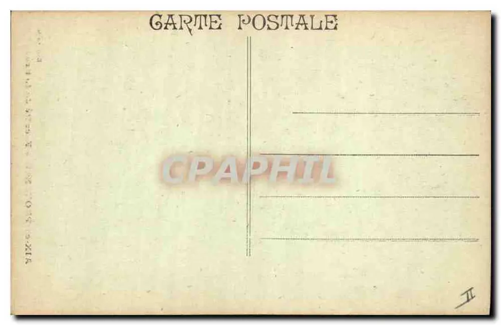 Aix-en-Provence - Faculdade de Letras — editor 'Éditions de la Faculté' - Verso