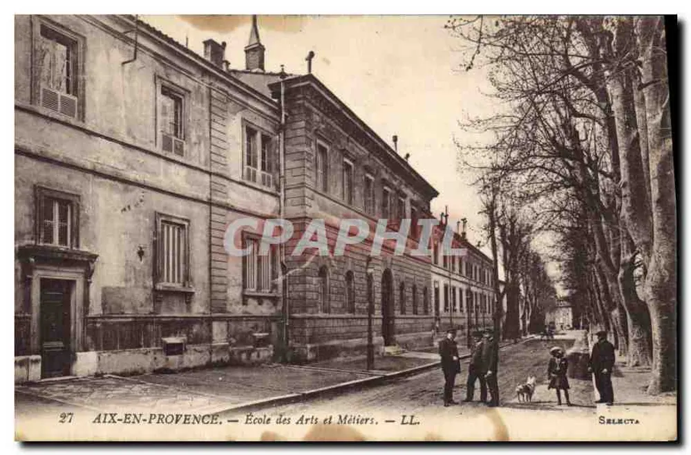 Aix-en-Provence — École des Arts et Métiers — LL. — Selecta - Recto