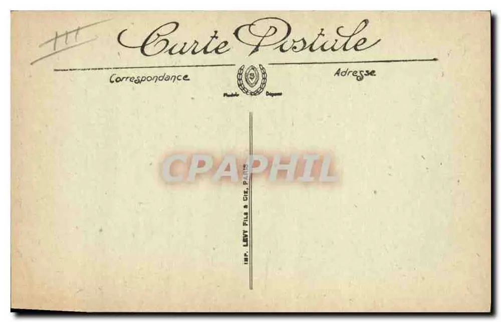 Aix-en-Provence — Hotel de Lestang-Parade (13. Jahrhundert) — Tavelle, Verleger - Rückseite