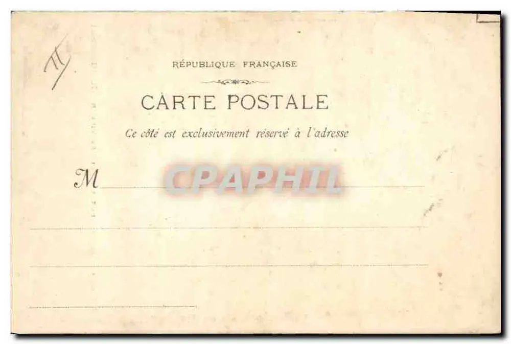Aix-en-Provence - Hotel du duc de Villars (18. Jahrhundert) — A. Dragon Verlag — Bouvreuil Fotografie. - Rückseite