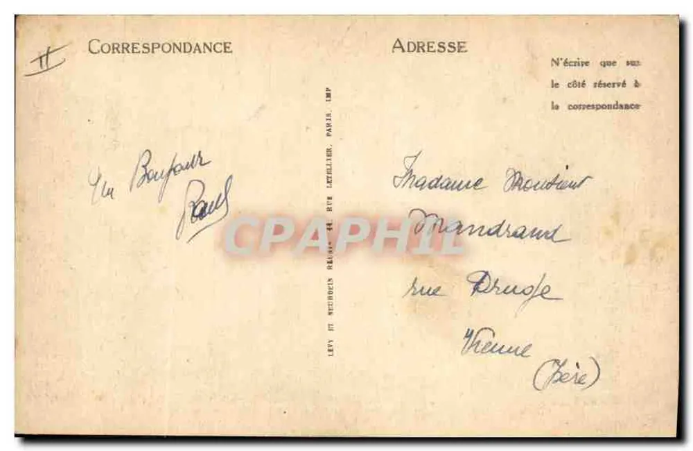 Aix-en-Provence — Hotel do Rei René (Courrèges, Arq.) — LL - Verso