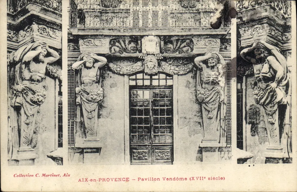 AIX-en-PROVENCE — Pavillon Vendôme (Seicento) — Collezione C. Martinet, Aix - Recto