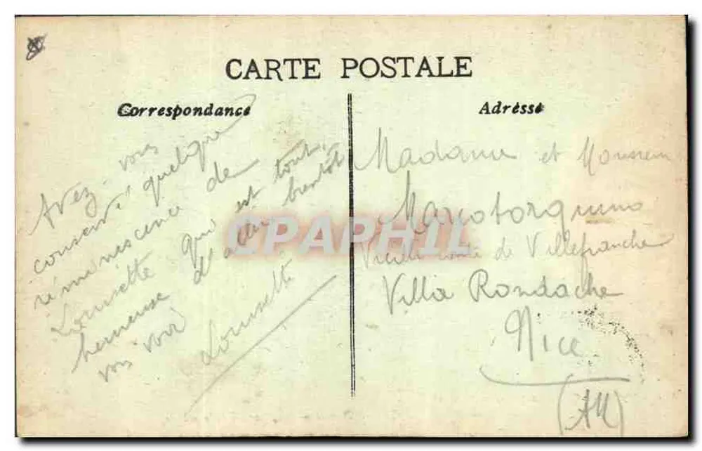 Aix-en-Provence — Pavilhão Vendôme (século XVII) — Coleção C. Martinet - Verso
