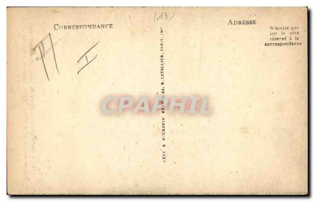 Aix-en-Provence — Hotel de Valori (Lanéry d'Arc) — Banca di Francia (XVIII secolo) - Verso