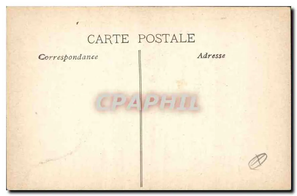 Aix-en-Provence — Hotel d'Espagnet 17. Jahrhundert — Sammlung C. M. - Rückseite