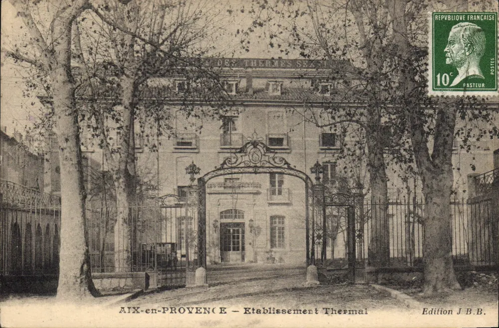 AIX-EN-PROVENCE — Estabelecimento Termal — Edição J.B.B. - Frente