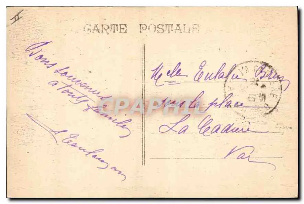 AIX-EN-PROVENCE — Estabelecimento Termal — Edição J.B.B. - Verso
