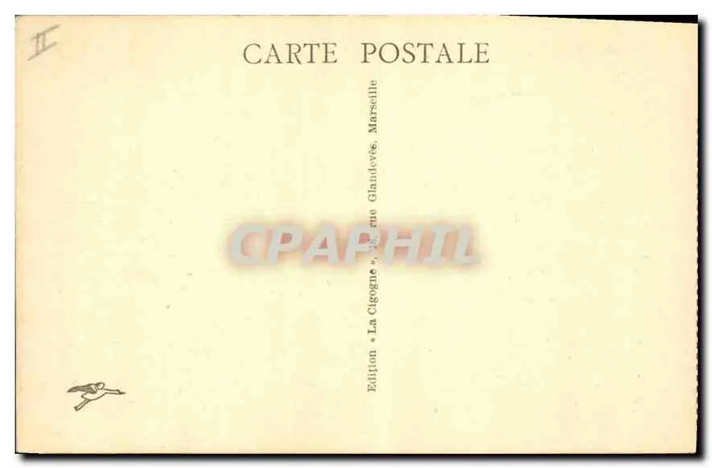 Aix-en-Provence — Grand Hôtel des Thermes Sextius — Édition La Cigogne, Marseille - Rückseite