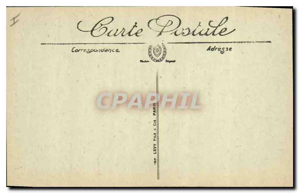 Aix-en-Provence — Hôtel de Simiane de la Cépède, Rue Chastel — Tavelle, Éditeur, n°1 - Verso