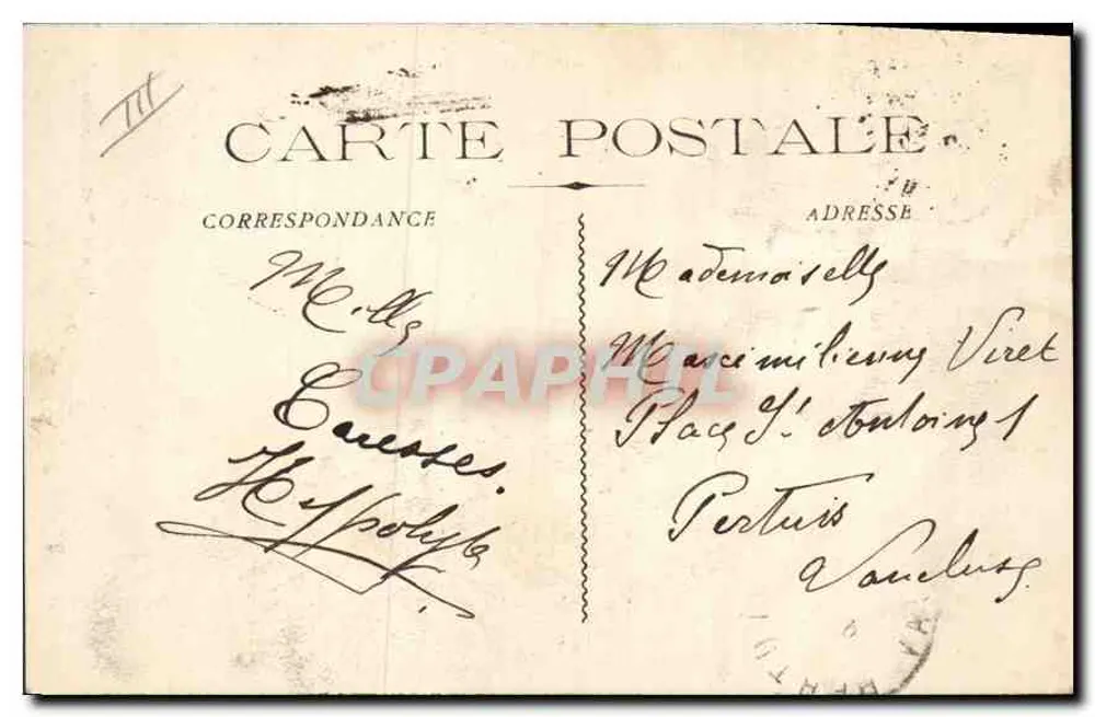 Aix-en-Provence — Fontäne der Delfine — Agondé, Fot. Marschle - Rückseite