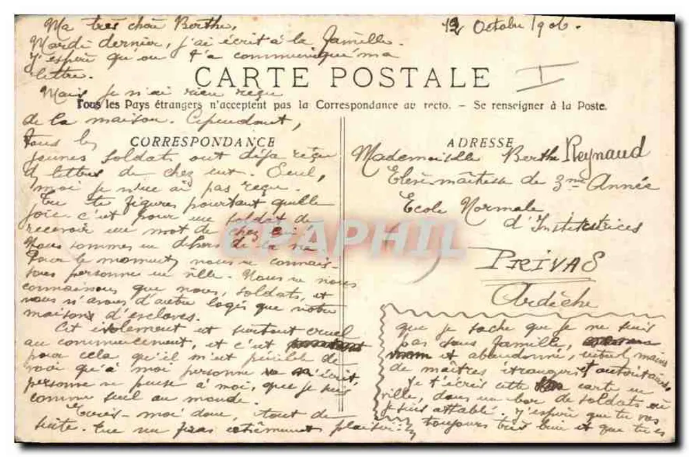 Aix-en-Provence — Fonte Monumental — Coleção Jaussaud, n°120 - Verso