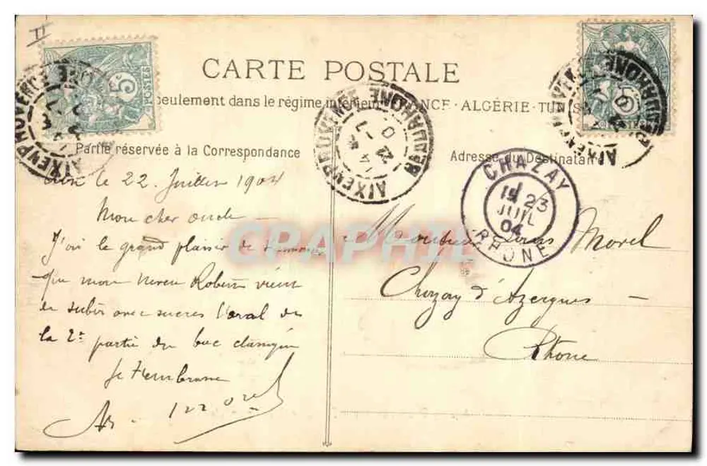 Aix-en-Provence — Fontaine Monumental — E. Jaussaud, Editora - Verso