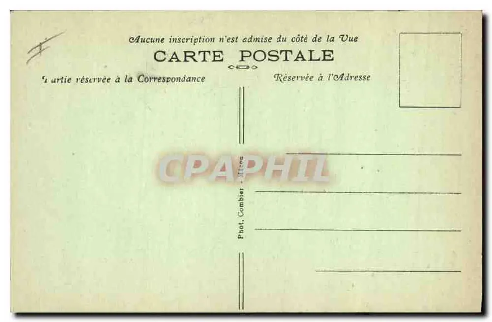 AIX-EN-PROVENCE — Fontaine des Quatre Dauphins — Verlag Sacon, n° 105 - Rückseite