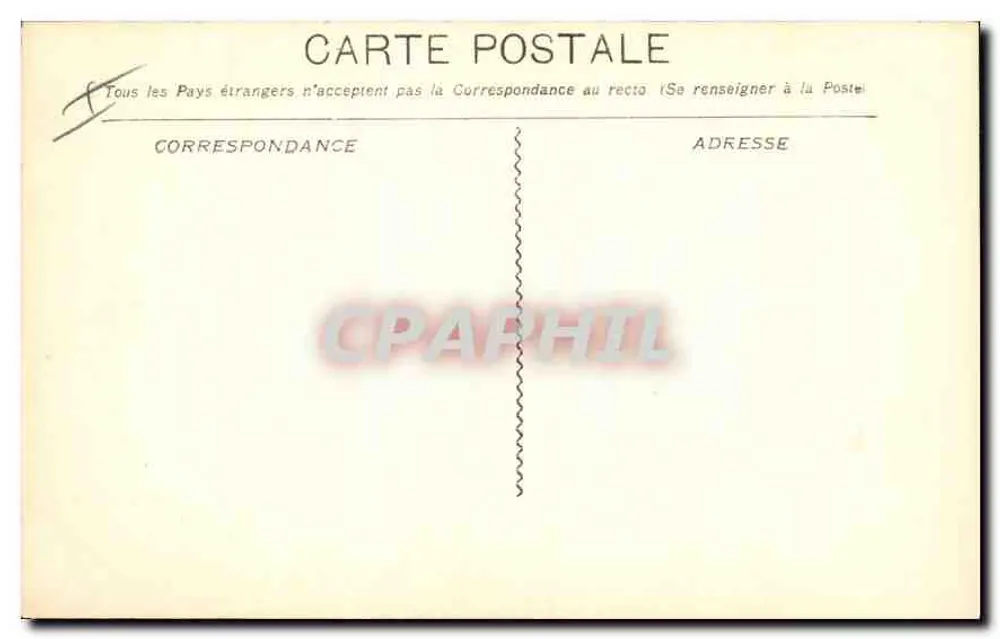 Aix-en-Provence — Platz und Fontäne der Dauphins — Guendé phot. Marseille - Rückseite