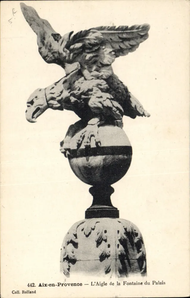 Aix-en-Provence — Der Adler der Palastfontäne — Coll. Rolland n°442 - Vorderseite